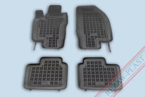 Rezaw čierne gumové koberce Alfa Romeo 156 Sedan/kombi 2000-2006 (202502)