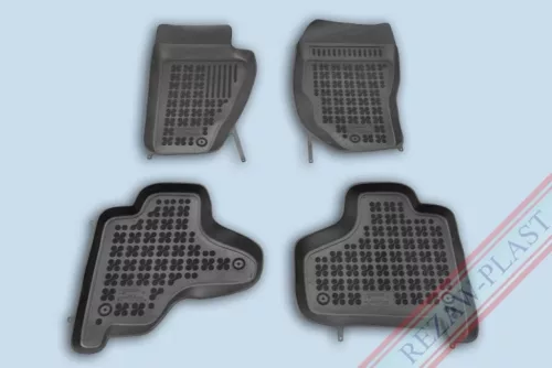 Rezaw čierne gumové koberce Jeep CHEROKEE KK SUV 2007-2012 (203101)
