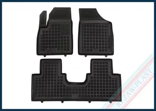 Rezawplast s vysokým okrajom Gumové autokoberce /hótálca Forthing T5 2023-2025