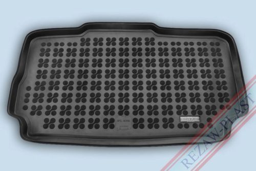 Rezaw čierne guma Gumová vana do kufru OPEL MERIVA II B Minivan podlahová rohož, posuvné zadné __
