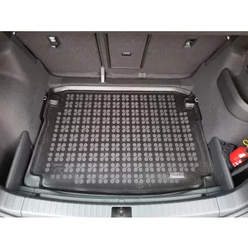   Rezaw čierna gumová vaňa do kufra Skoda KAROQ Crossover 4x2 s pohonom, s opravnou sadou 2017-