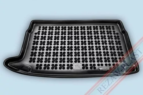 Rezaw čierna gumová vaňa do kufra Volkswagen POLO V Hatchback horný s vaňou 2009-2017 (231849