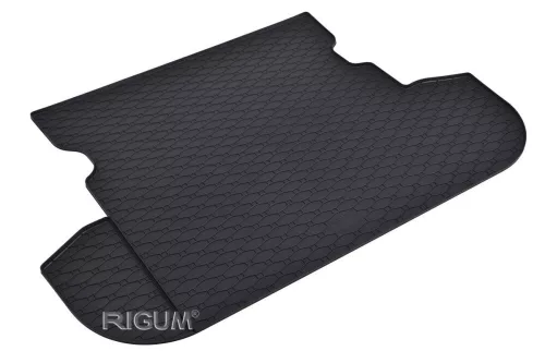 Eco čierna gumová vaňa do kufra kb 1 cm s okrajom Mitsubishi Outlander SUV 2007-2012