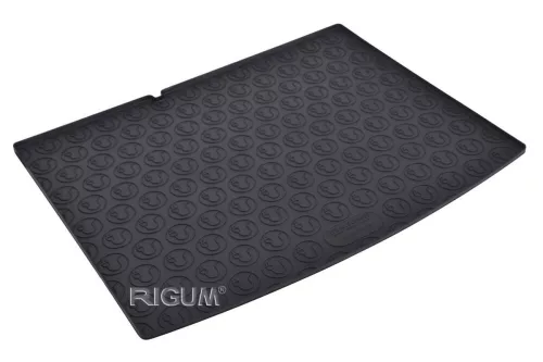 Eco čierne guma Gumová vana do kufru kb 1 cm peremom Kia E-Niro Crossover 2018-2022