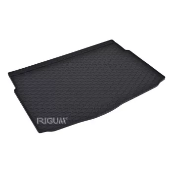   Eco čierne guma Gumová vana do kufru kb 1 cm peremom Kia Stonic 2021- INTERFLOOR BEZ