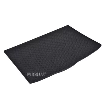   Eco čierne guma Gumová vana do kufru kb 1 cm peremom Kia Stonic 2017- INTERFLOOR bez