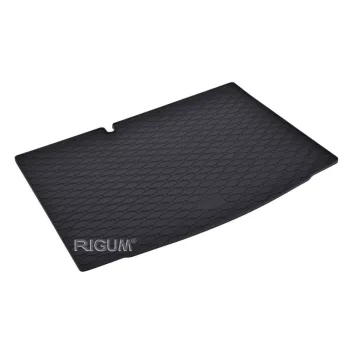   Eco čierne guma Gumová vana do kufru kb 1 cm peremom SKODA Fabia III Hatchback 2014-2021