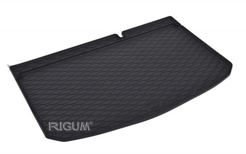 Rigum čierne gumový autokoberec do kufra  TOYOTA Yaris 2012-
