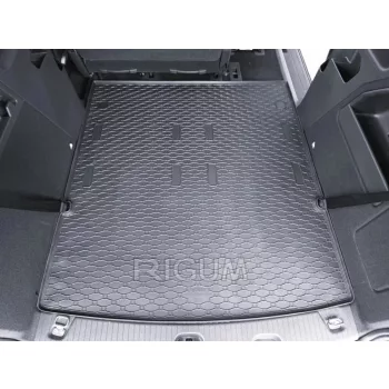   Eco presne padnúci Gumová vana do kufru FORD Connect Grand Tourneo 2022- L2 dlhý rázvor, vhodná pre 5 a 7 miestne vozidlá!, VOLKSWAGEN Caddy SB 2021- L2 dlhý rázvor, vhodná pre 5 a 7 miestne vozidlá!