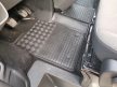 Eco presne padnúci Gumové autokoberce FORD Custom 2018-2023 2 alebo 3 sedadlové, manuálna prevodovka, textilná podlaha