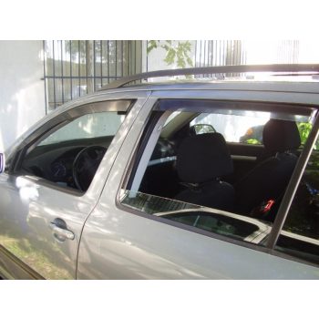   Sporty SKODA Octavia II Sporty deflektor vetra sada predný+zadný na okno, 4 ks 5 2004-2012