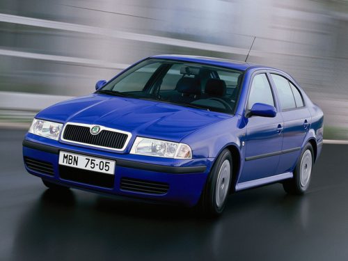 Sporty 4 dielny deflektor Skoda Octavia I. 4 dverový 1996-2010 (F0034_0036)
