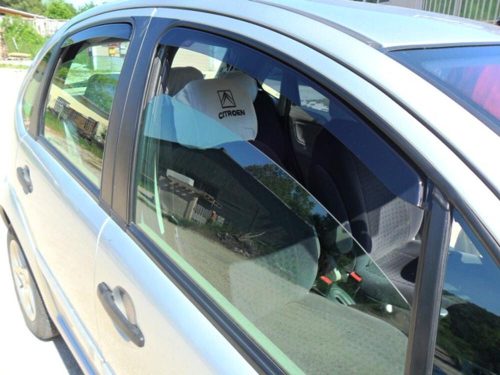 Sporty CITROEN C3 Sporty deflektor vetra sada predný+zadný na okno, 4 ks 5 2002-2009