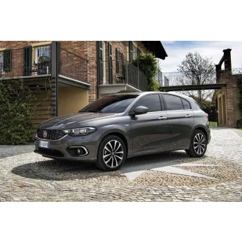   Sporty Fiat Tipo Sporty deflektory okien sada predný+zadný na okná, 4 ks 5 2016-