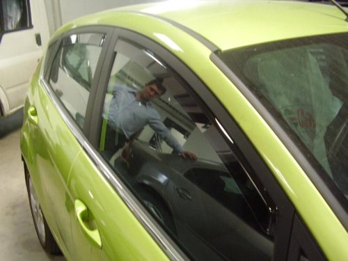 Sporty FORD Fiesta Sporty deflektor vetra sada predný+zadný na okno, 4 ks 5 2008-2017