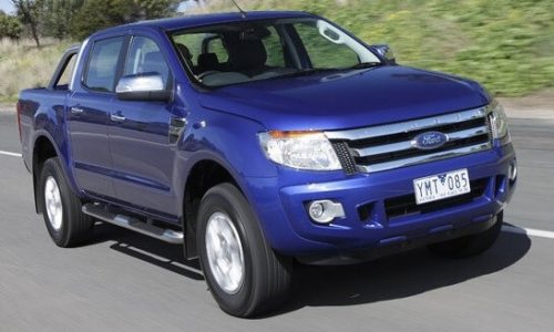 Sporty FORD Ranger Sporty deflektor vetra sada predný+zadný na okno, 4 ks 4 2012-2016