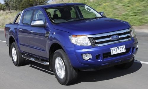 Sporty 4 dielny deflektor Ford Ranger 4 dverový 2012- (F1441_1442)