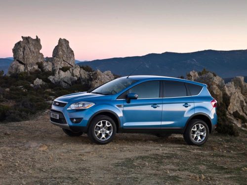 Sporty 4 dielny deflektor,  Ford Kuga, 5 dverový, 2013-