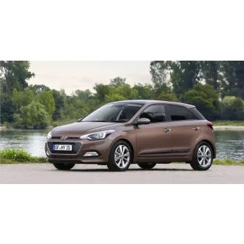   Športový 2 viaczložkový deflektor vetra HYUNDAI i 20, 5-dverový, 2014-