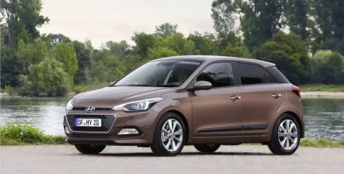 Športový 2 viaczložkový deflektor vetra HYUNDAI i 20, 5-dverový, 2014-