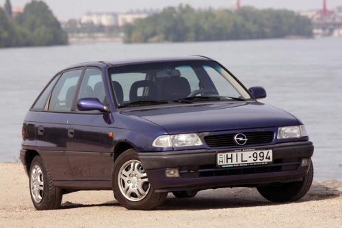 Sporty OPEL Astra F Sporty deflektor vetra sada predný+zadný na okno, 4 ks 5 1994-2002