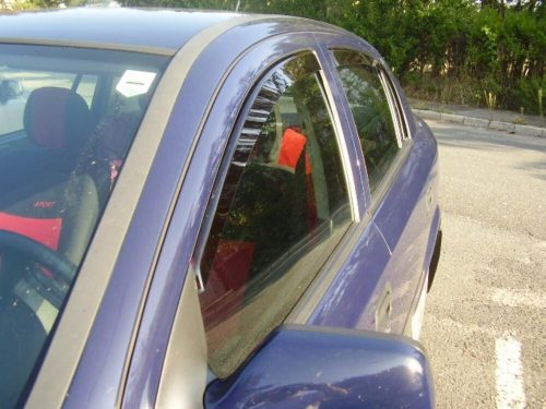 Sporty OPEL Astra G Sporty deflektor vetra sada predný+zadný na okno, 4 ks 5 1998-2009