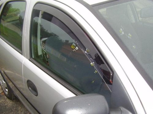 Sporty 2 dielny deflektor Opel Corsa C 5 dverový 2001- (F1728)