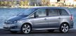 Sporty OPEL Zafira B Sporty deflektor vetra sada predný+zadný na okno, 4 ks 5 2005-2014