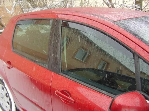 Sporty Peugeot 307 Sporty deflektory okien sada predný+zadný na okná, 4 ks 5 2001-2008