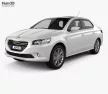 Sporty Peugeot 301 Sporty deflektory okien sada predný+zadný na okná, 4 ks 4 2013-