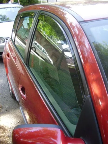 Sporty Renault Megane Sporty deflektory okien sada predný+zadný na okná, 4 ks 5 2003-2009