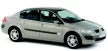 Sporty 2-dielne deflektory okien Renault Megane 4-dverový 2002-2009, Renault Megane 5-dverový 2002-2009, Ren