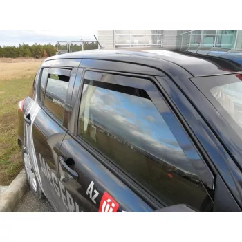   Sporty Suzuki Swift Sporty deflektor vetra sada predný+zadný na okno, 4 ks 5 2010-2017