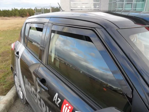 Sporty Suzuki Swift Sporty deflektory okien sada predný+zadný na okná, 4 ks 5 2010-2017