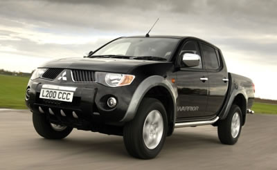Sporty 4 dielny deflektor Mitsubishi L 200 4 dverový 2006- (F2419_2423)