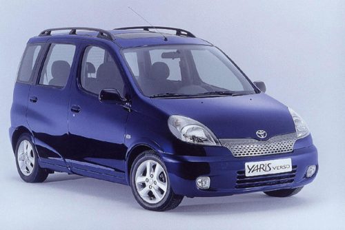 Sporty 2 dielny deflektor, Toyota Yaris Verso, 5 dverový, 2000-