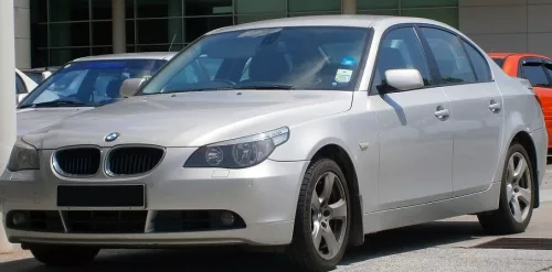 Sporty BMW E60 Sporty deflektory okien sada predný+zadný na okná, 4 ks 4 2003-2009
