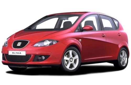 Sporty 2 dielny deflektor, Seat Altea, Toledo 2005-2013, 5 dverový
