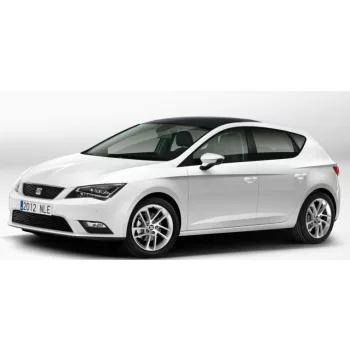   Sporty Seat Leon Sporty deflektor vetra sada predný+zadný na okno, 4 ks 5 2012-2021