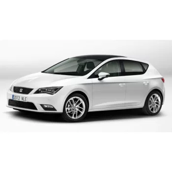   Športový 2 viaczložkový deflektor vetra Seat Leon, 5-dverový, 2012-
