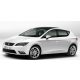 Sporty 4 dielny deflektor Seat Leon, 5 dverový, 2012-