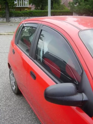 Sporty Daewoo Kalos Sporty deflektory okien sada predný+zadný na okná, 4 ks 5 2002-2011