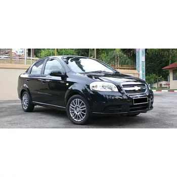   Sporty Chevrolet Aveo Sporty deflektory okien sada predný+zadný na okná, 4 ks 4 2005-2011