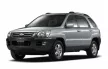 Sporty 2-dielne deflektory okien Kia Sportage, 5-dverový, 2004-2010