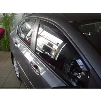   Sporty HONDA City Sporty deflektor vetra sada predný+zadný na okno, 4 ks 4 2008-2014