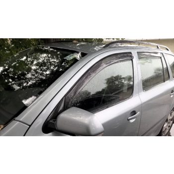   Szatuna SKODA Octavia II Szatuna deflektor vetra sada predný+zadný na okno, 4 ks 5 2004-2012