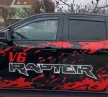 Szatuna FORD Raptor Szatuna Deflektor vetra sada predný+zadný na okno, 4 ks 4 2021-