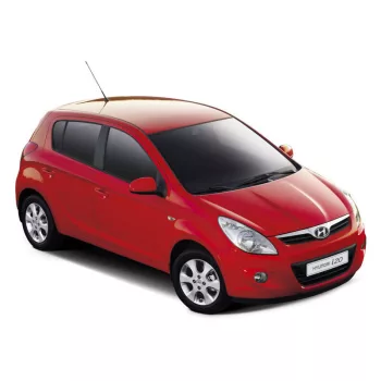   Szatuna HYUNDAI i20 Szatuna deflektor vetra sada predný+zadný na okno, 4 ks 5 2009-2014