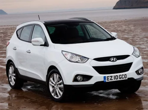 Szatuna Hyundai ix35 Szatuna deflektory okien sada predný+zadný na okná, 4 ks 5 2009-2015