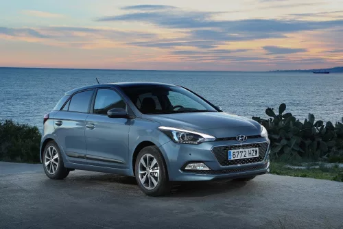 Szatuna Hyundai i20 Szatuna deflektory okien sada predný+zadný na okná, 4 ks 5 2014-2020